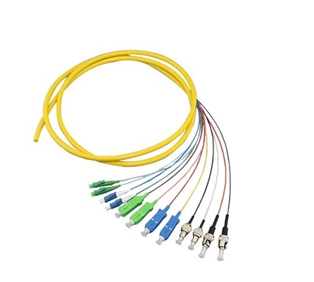 SC UPC Single Mode 1.5M Simplex Fiber Optic Pigtail для широкого температурного диапазона -40-70°C