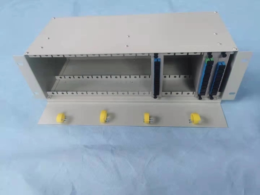 4U 19 &quot;Стаканная установка оптического волокна для 1x2 1x4 1x8 передовой технологии