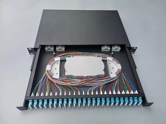 260*200*60 мм FTTH распределительная волоконная система 1U 96 ядро LC SC стойка монтированная MPO MTP оптоволоконная панель ODF