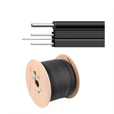 Телекоммуникации G657a Frp Kfr Drop Indoor Ftth Fiber Optic Cable для индивидуальных нужд
