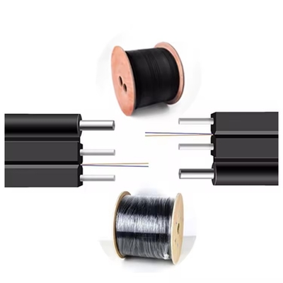 Телекоммуникации G657a Frp Kfr Drop Indoor Ftth Fiber Optic Cable для индивидуальных нужд