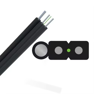 Телекоммуникации G657a Frp Kfr Drop Indoor Ftth Fiber Optic Cable для индивидуальных нужд