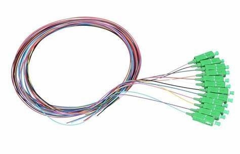 12Корды 1,5 2,0 3,0 Метров Волоконно-оптический патч-корд SC/UPC 0,9 мм с потерей возвращения ≥ 50 дБ