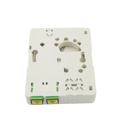 Стенный FTTH мини-волокно-оптический розетка панель коробки с 2 портами и SC/APC Pigtail