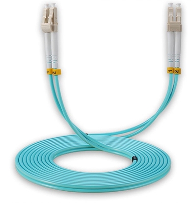 Телекоммуникационное соединение SC LC UPC к LC UPC OM4 SR Duplex Fiber Optic Patch Cord