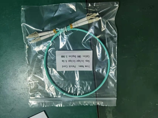 Телекоммуникационное соединение SC LC UPC к LC UPC OM4 SR Duplex Fiber Optic Patch Cord