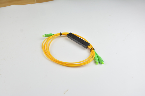 1x2 4 8 16 коробка PLC G657A1 0,9 мм SCUPC Конический оптический волокно PLC разделитель для направленности dB ≥55