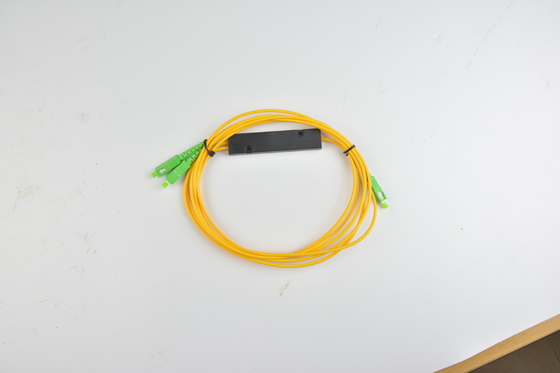 1x2 4 8 16 коробка PLC G657A1 0,9 мм SCUPC Конический оптический волокно PLC разделитель для направленности dB ≥55