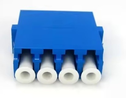 SM MM 4 Port LC APC/UPC 4 Duplex Fiber Optical Adapter для передачи волоконно-оптических сигналов