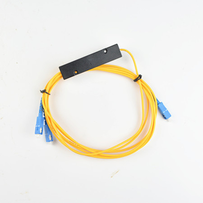 1x2 4 8 16 коробка PLC G657A1 0,9 мм SCUPC Конический оптический волокно PLC разделитель для направленности dB ≥55