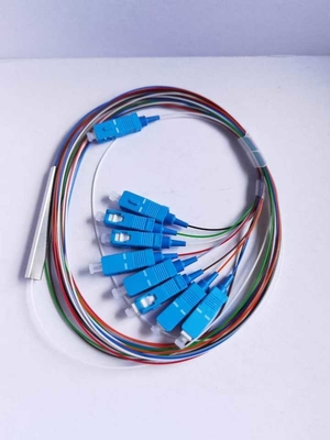 SC UPC Single Mode 1.5M Simplex Fiber Optic Pigtail для широкого температурного диапазона -40-70°C