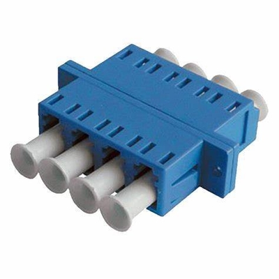 FTTH Волоконно-оптический адаптер LC Quad Flange Coupler 4 LC для 40 до 85 Temp совместимость