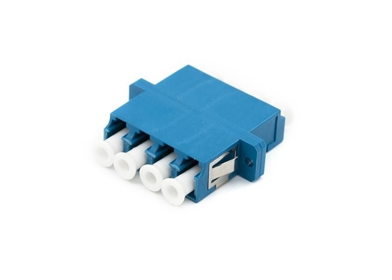 FTTH Волоконно-оптический адаптер LC Quad Flange Coupler 4 LC для 40 до 85 Temp совместимость