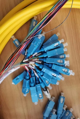 24 ядра SC/UPC предварительно завершенный патч-шнур с максимальной установкой номер 1