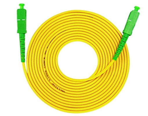 Однорежимный G657A SC UPC APC Fiber Optic Patch Cord для внутренней наружной сети FTTH