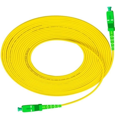Однорежимный G657A SC UPC APC Fiber Optic Patch Cord для внутренней наружной сети FTTH