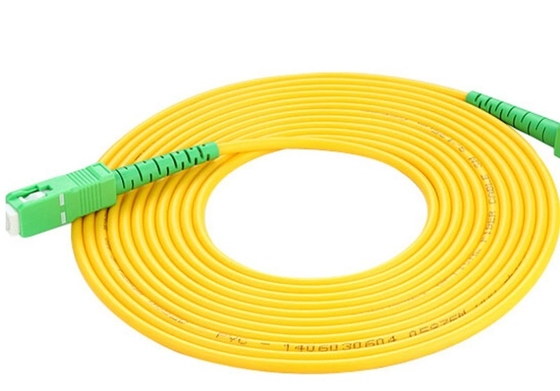 Однорежимный G657A SC UPC APC Fiber Optic Patch Cord для внутренней наружной сети FTTH