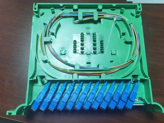 12-ядерная небольшая лотка для FTTX ODB NAP FTTH пластиковые волоконно-оптические лотки для кабеля