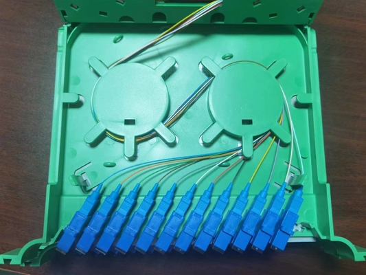 12-ядерная небольшая лотка для FTTX ODB NAP FTTH пластиковые волоконно-оптические лотки для кабеля