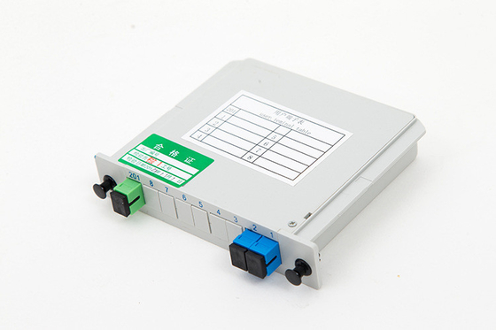 Специализированный G657 Fiber Type 2x1 Card Splitter 1*2 для сети 4G