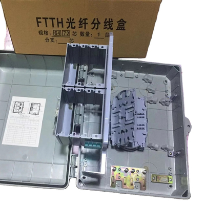 Телекоммуникационный FTTH Fiber 72 Core/64 Core Terminal Box с LGX Splitter или Mini Type PLC Splitter