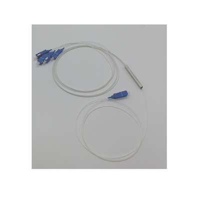 LC соединитель мини-модуль стальной трубы типа 1 * 4 PLC разделитель для передачи волоконного сигнала