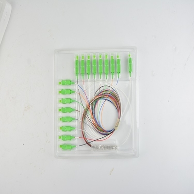 Совместимая с сетью 4G 1 16 Splitter Micro PLC Splitter SC/UPC с потерей вставки ≤ 10,7 дБ