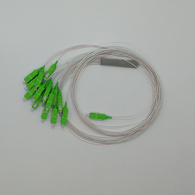Совместимая с сетью 4G 1 16 Splitter Micro PLC Splitter SC/UPC с потерей вставки ≤ 10,7 дБ