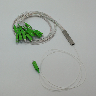 Совместимая с сетью 4G 1 16 Splitter Micro PLC Splitter SC/UPC с потерей вставки ≤ 10,7 дБ