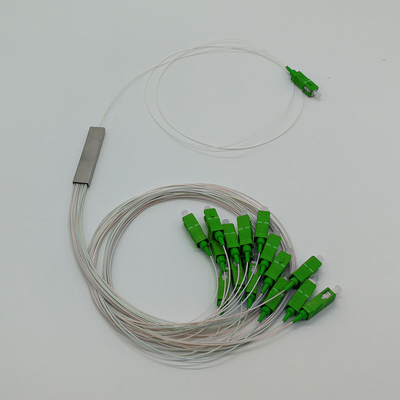 Совместимая с сетью 4G 1 16 Splitter Micro PLC Splitter SC/UPC с потерей вставки ≤ 10,7 дБ