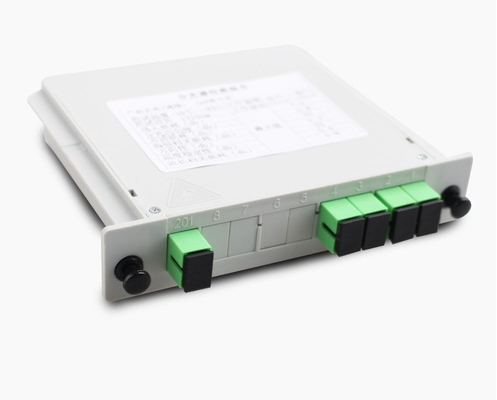 1*4 Волоконно-оптический зеленый SC APC на SC UPC Splitter для Huawei длина волны 1260-1650nm