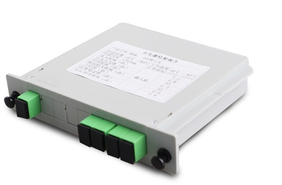 1*4 Волоконно-оптический зеленый SC APC на SC UPC Splitter для Huawei длина волны 1260-1650nm