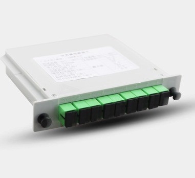Телекоммуникации FAT и FTD FTTH Fiber Splitter с WDM Кассетой Тип PLC Splitter 1x8 SC APC