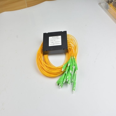 Сетевой ПЛК-разделитель SC/APC ABS Box SingleMode Fiber Optical Splitter SC/UPC PCL-разделитель