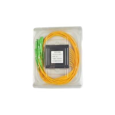 Сетевой ПЛК-разделитель SC/APC ABS Box SingleMode Fiber Optical Splitter SC/UPC PCL-разделитель