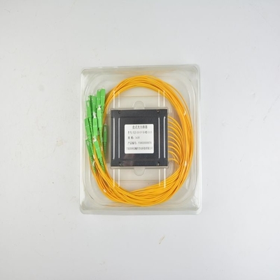 Сетевой ПЛК-разделитель SC/APC ABS Box SingleMode Fiber Optical Splitter SC/UPC PCL-разделитель