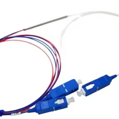 3 Высокая мощность PER ER 28dB 1x2 1 2 Mini PM FBT Fiber Optic Splitter с типами волокон G657A