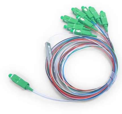 FTTH мини стальной трубки разделитель волоконно-оптический Micro 1 * 8 SC APC MINI 1m 1,5m PLC разделитель