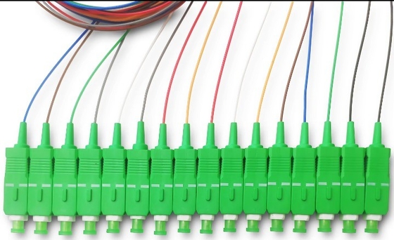 FTTH Micro Steel Tube Type 1x16 SC APC Fiber Optic Plc Splitter для FAT и FTD