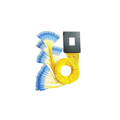 SC FC LC ST Type Connector Fiber Optical 1 128 PLC Splitter с направленностью dB ≥55